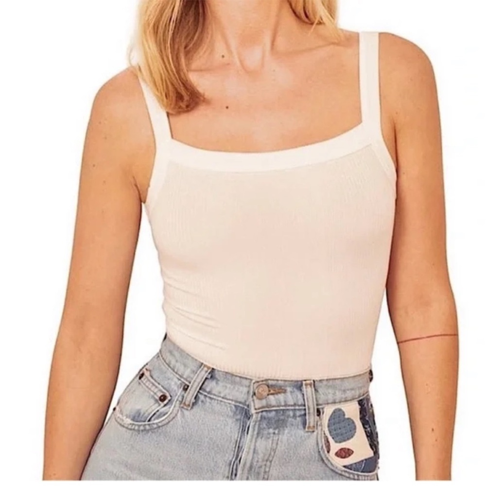 Reformation Jeans Top - Picture 2 of 6